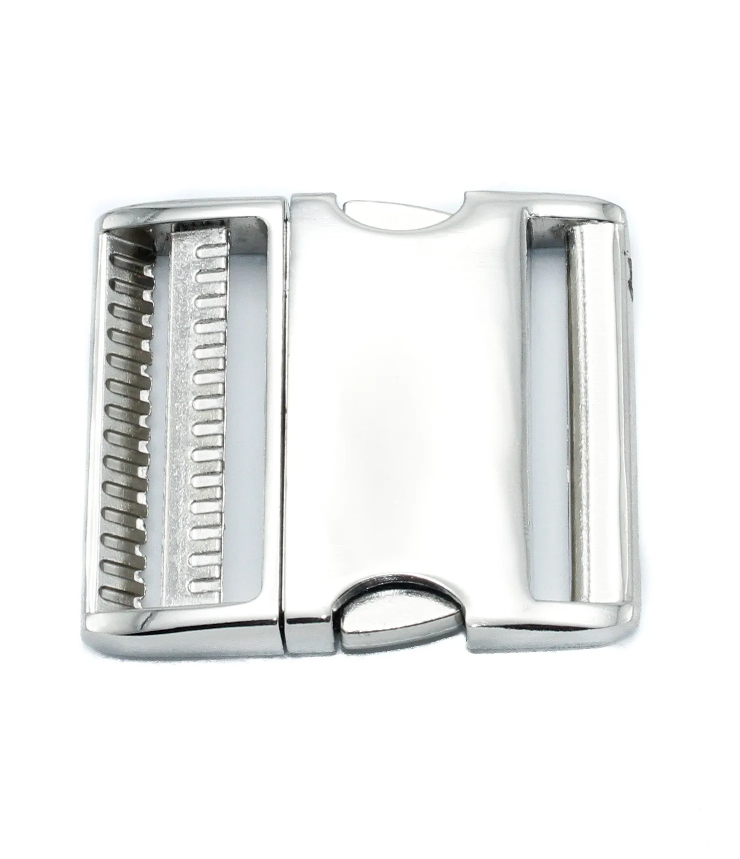 1 Inch Aluminium Polished Metal Buckle