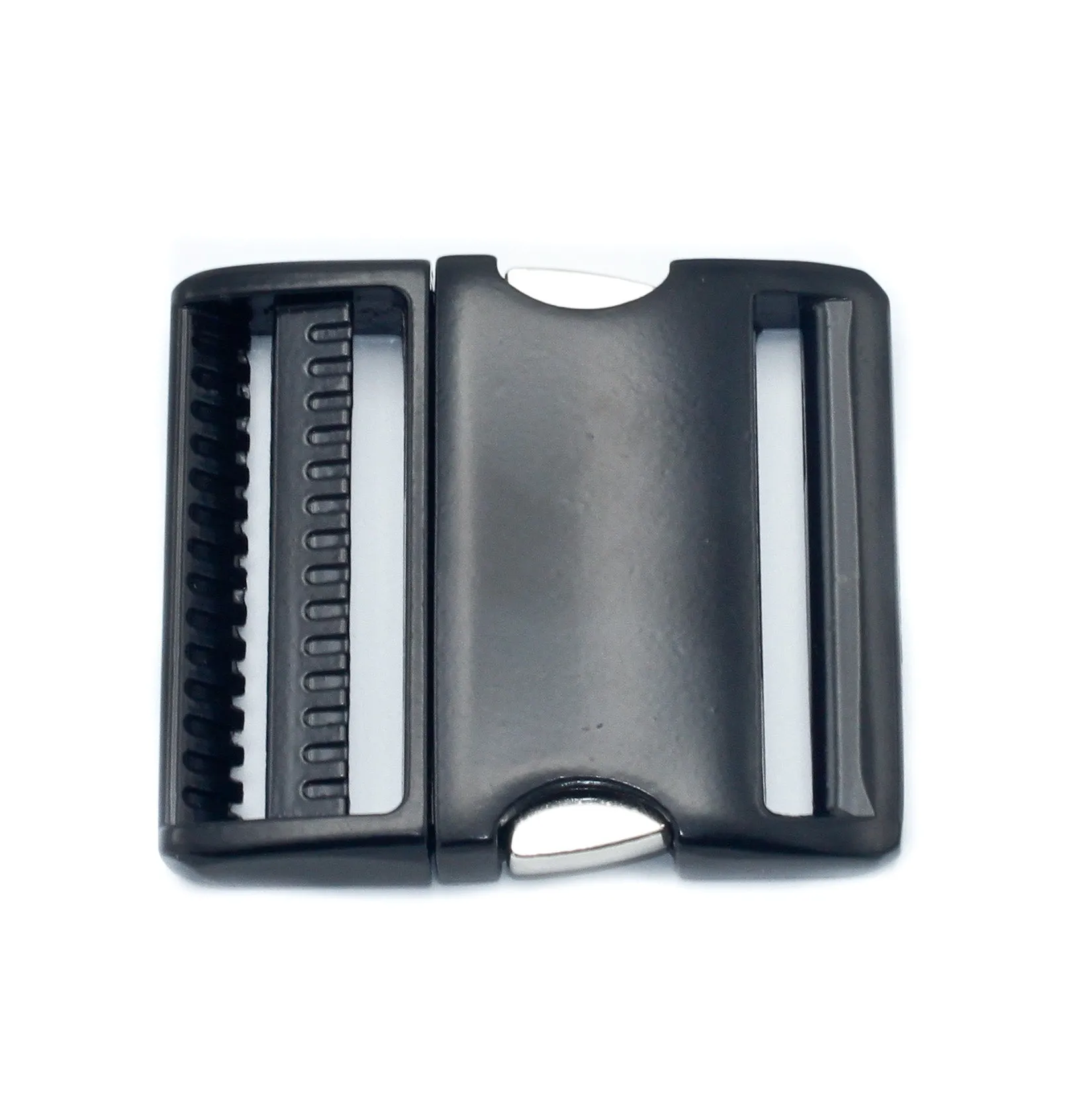 1 Inch Black Polished Metal Buckle