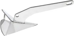 11lbs Triangle Boat Anchor, 316 Stainless Steel Delta-Style Anchor, Heavy Duty Wing Style Triangular Anchor