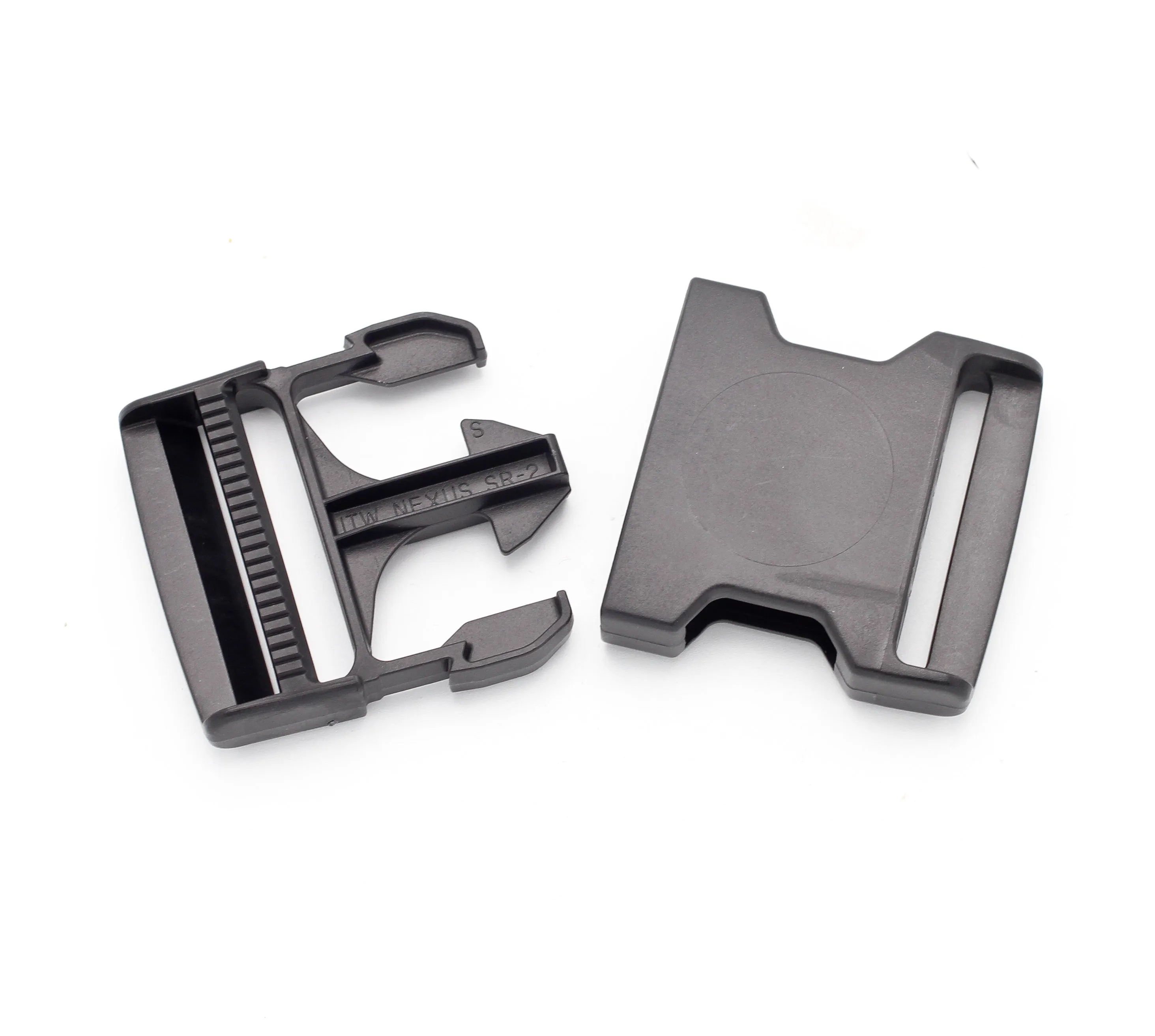 2 Inch Buckle ITW Nexus Side Release Flat Plastic Buckle