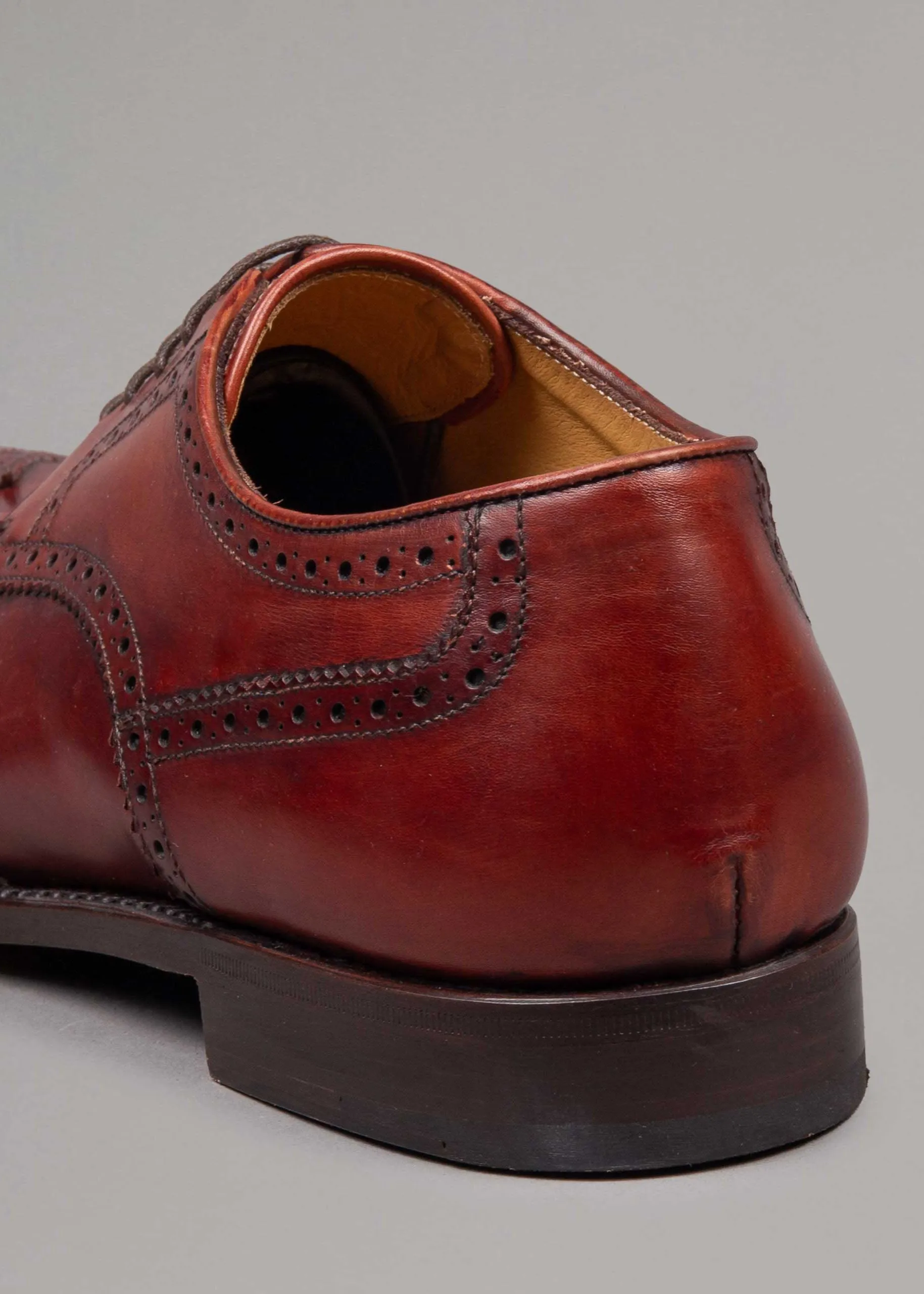 '20021-Claret' Derby Shoe
