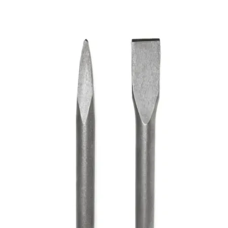 2PC FLAT & POINT JACK HAMMER CHISEL SET