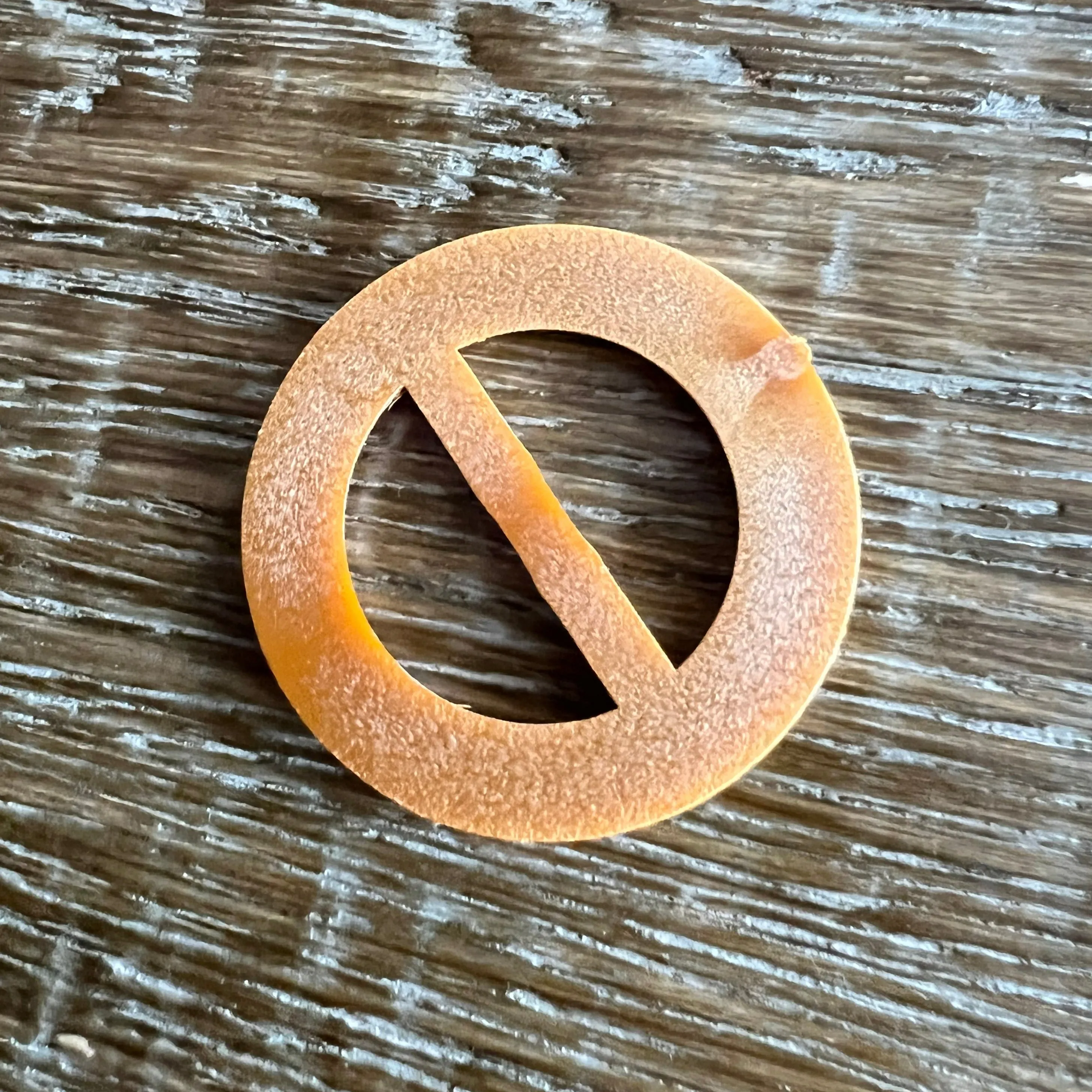 4cm Wood Effect Buckle