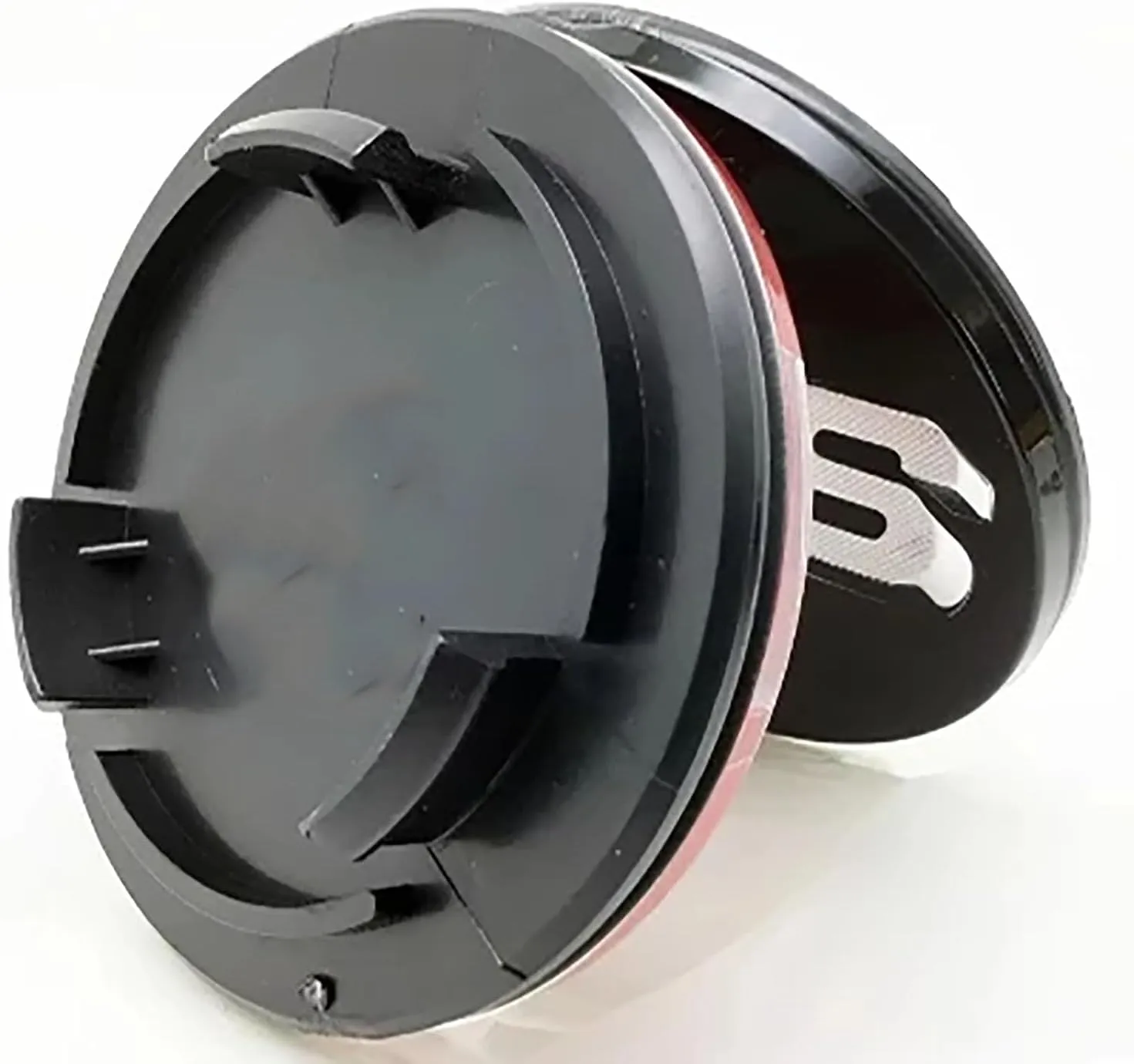 4PCS Wheel Center Caps for BBS 70MM Wheel Rim Cover Exterior Decoration Accessories,BlackSilver