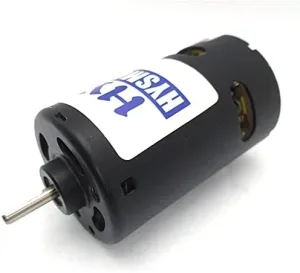 550 Mini Motor Electric DC 5V-12V High Speed 7.4V 13000rpm PWM Reversed Metal Motors DIY Vehicles Cars Boat Model Engine RS550 - (Voltage(V): Motor and Bracket)