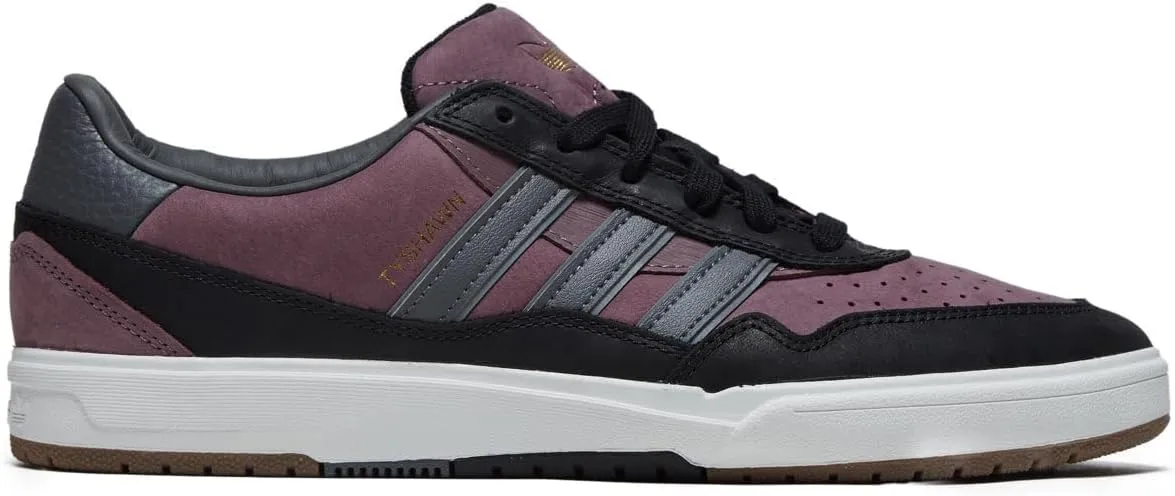 Adidas Tyshawn II Shoes - Shadow Fig/Grey Five/Core Black - 10.5