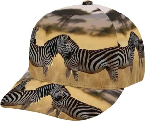 Africa Grassland Zebra Baseball Cap Dad Hat for Men Women Sun Hats for Travel Sport Workout Baseball Hat
