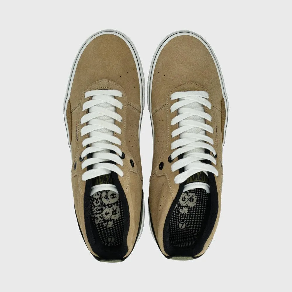 Airwalk Mens Skater Sneaker Brown/Green _ 181669 _ Brown