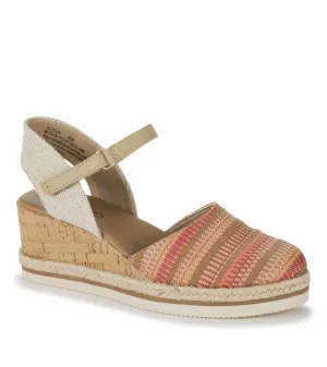Alycia Closed Toe Wedge Sandal