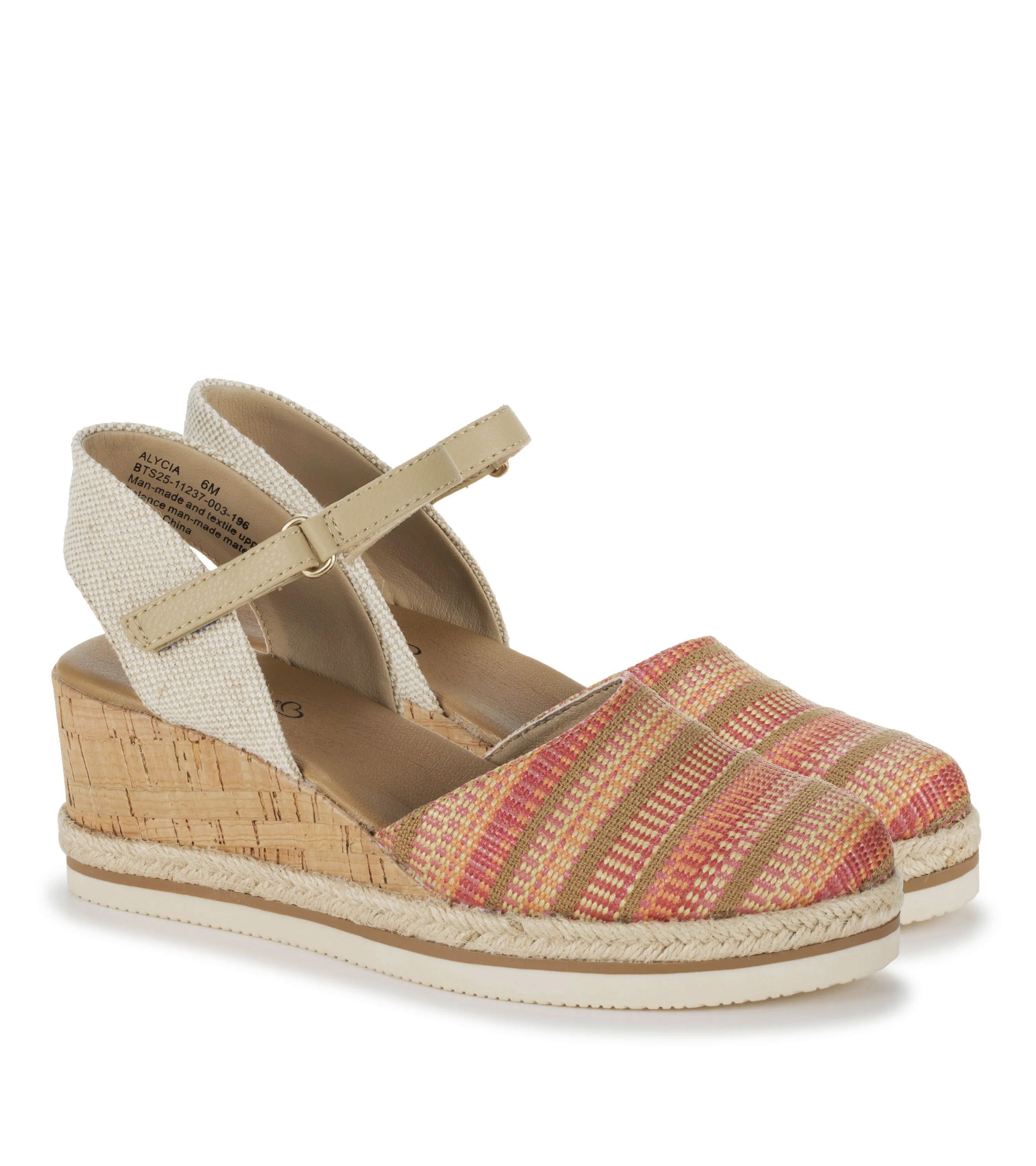 Alycia Closed Toe Wedge Sandal