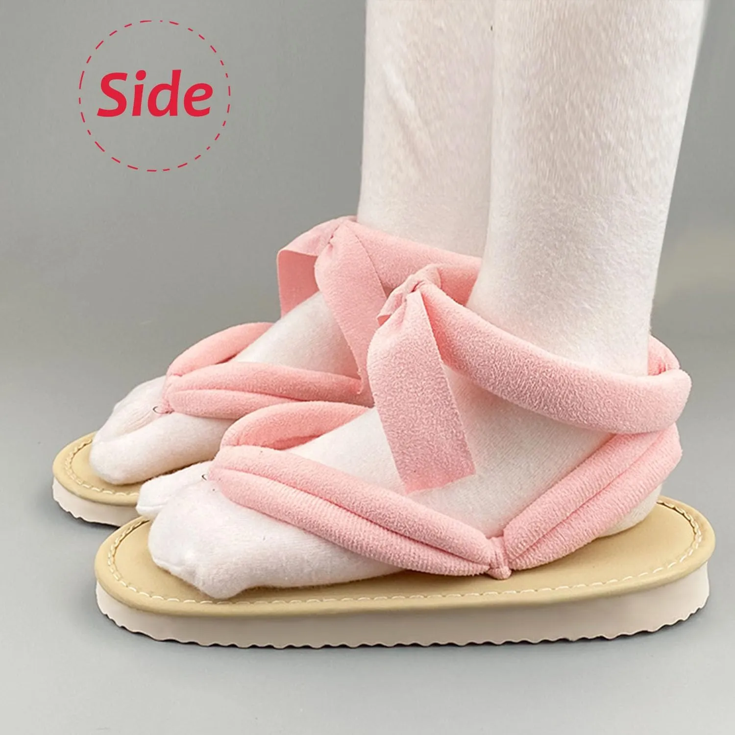 Anime Kimetsu no Yaiba Cosplay Clog Shoes Demon Kamado Mitsuri Cosplay Geta Sandal Unisex Flip Flops with Socks