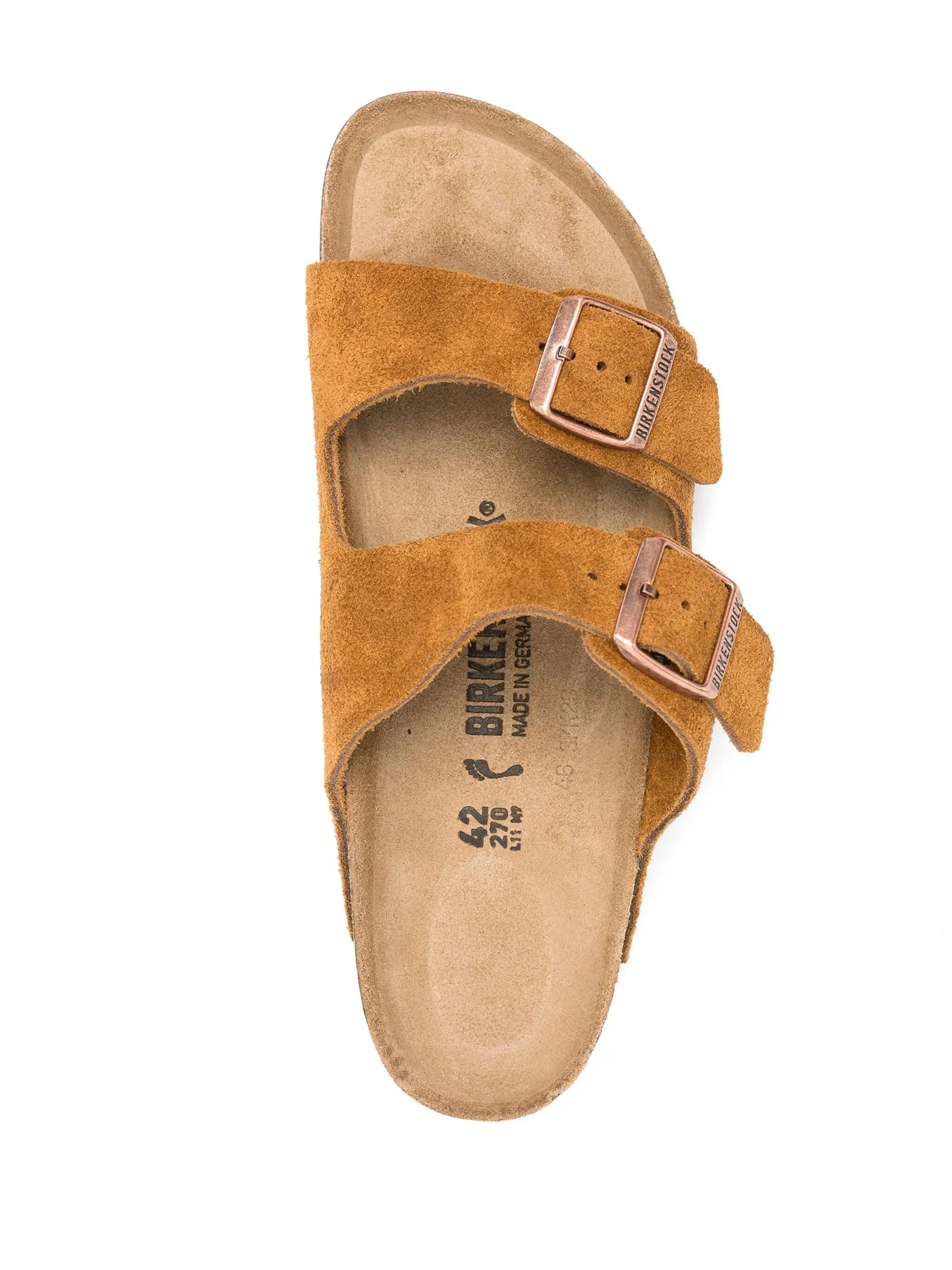 Arizona Suede Flat Sandals