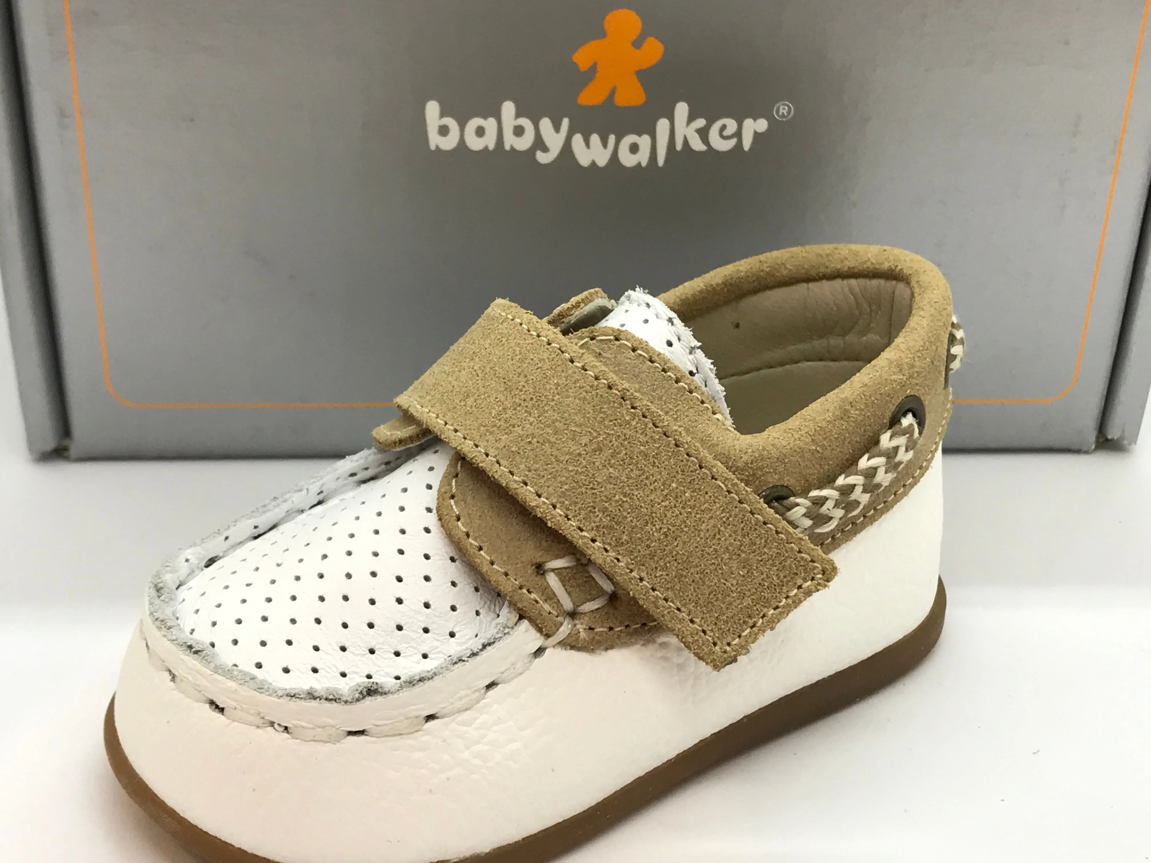 Babywalker Boat Leather Shoe