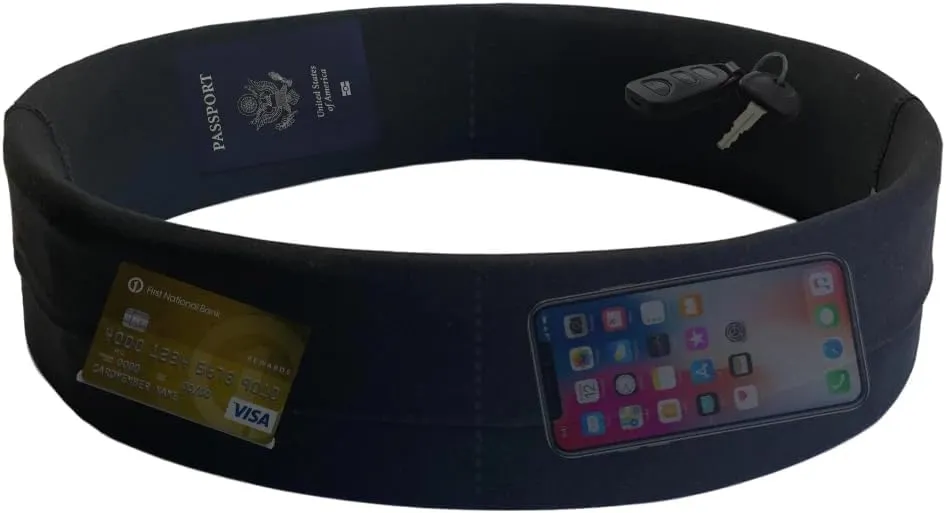BANDI Pocketed Wraps - Your Secure, Comfortable, and Versatile Accessory for an Active Lifestyle, Perfect for Travel, Fitness, and Daily Activities