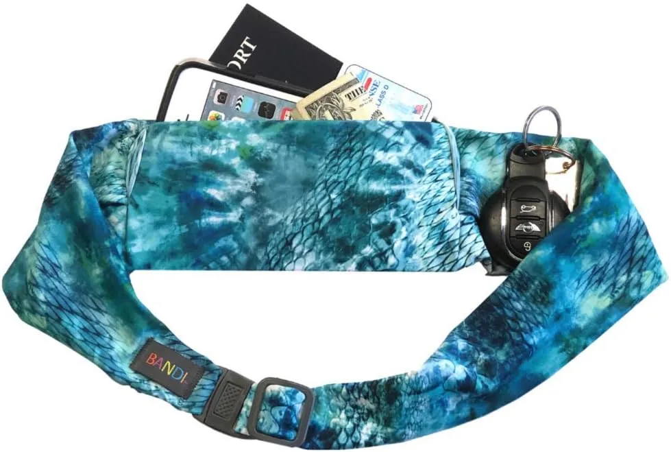 BANDI Running Belt for Women – Waist Fanny Pack Hands Free Way to Carry Phone, Passport, Keys, ID, Money & Everyday Essentials Made in the USA