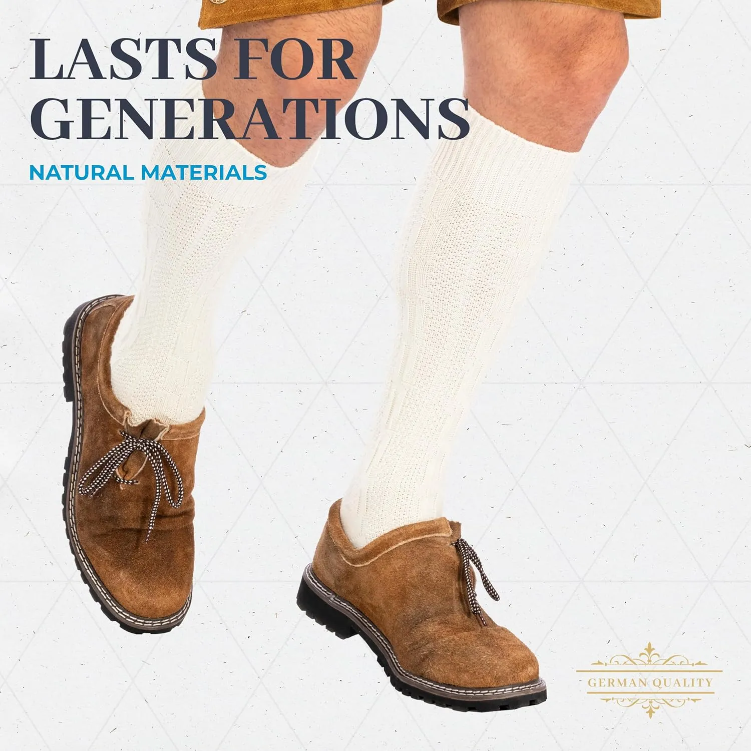 BAVARIA TRACHTEN Lederhosen Boots - Haferl Authentic German Shoe for Oktoberfest Outfit - Real Leather Dark Brown