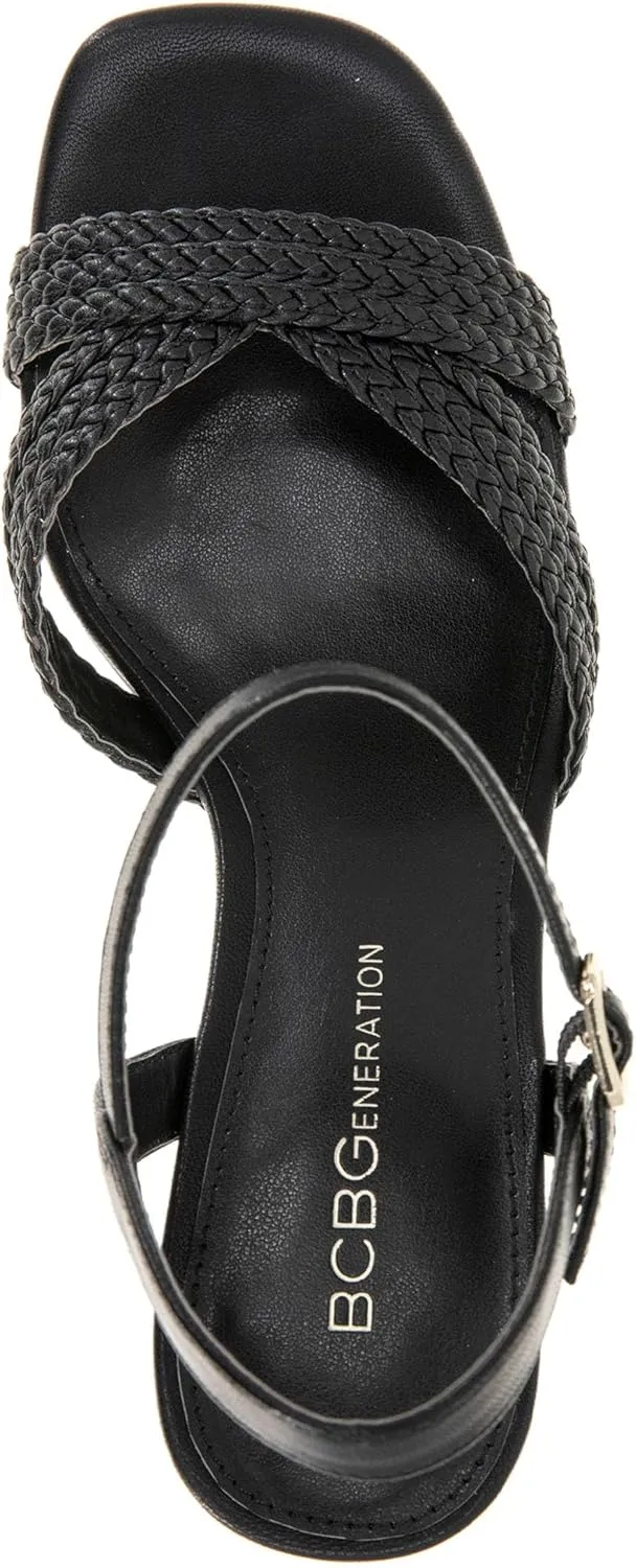BCBGeneration Women's Block Heel Heeled Sandal