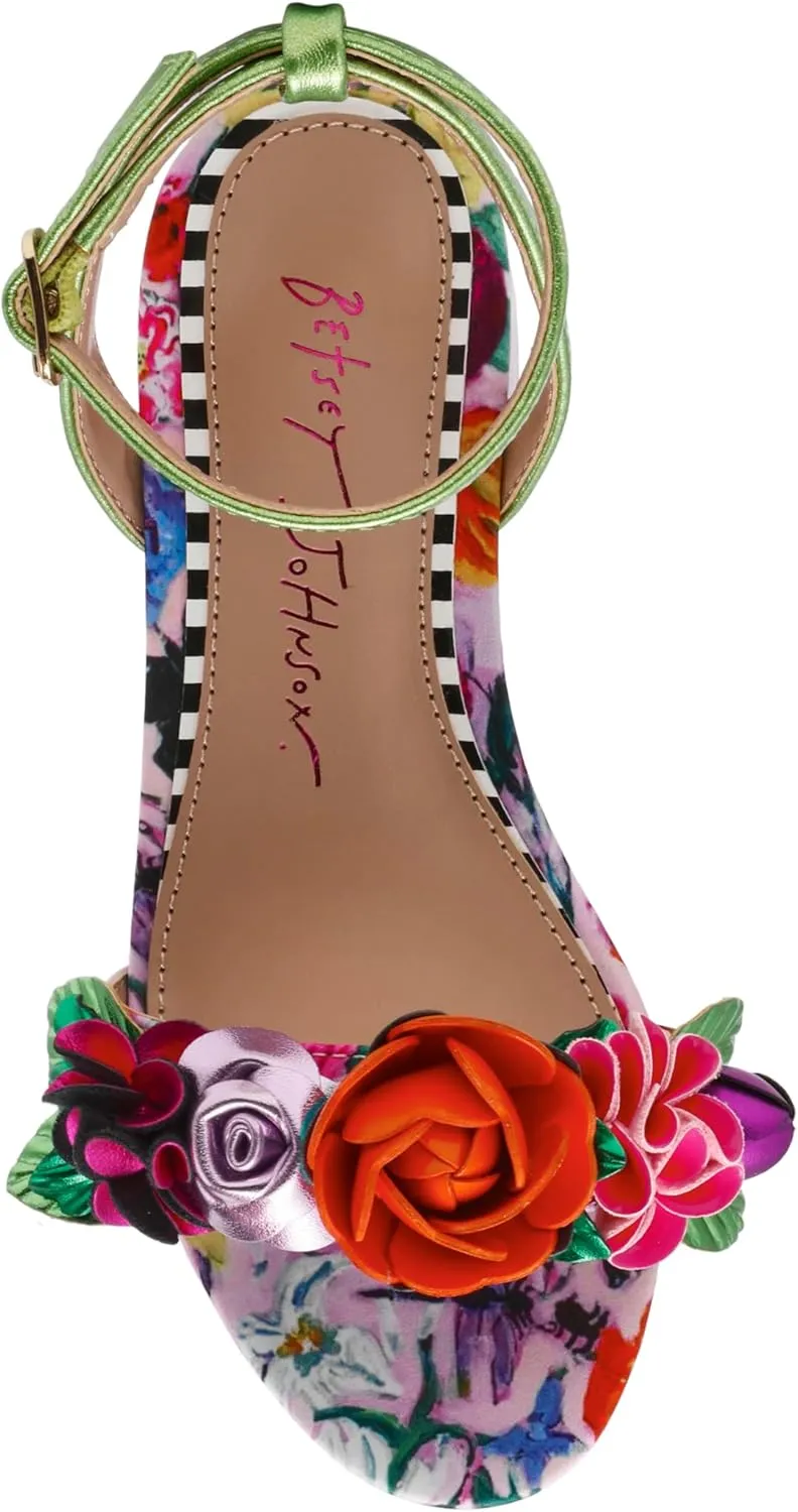 Betsey Johnson Girl's Darcy Heeled Sandal