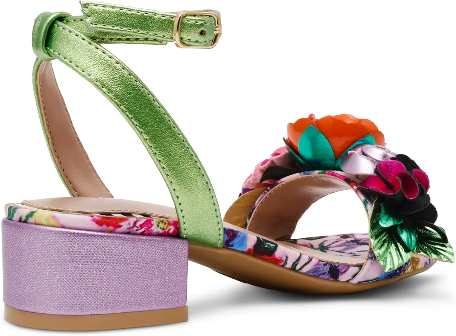 Betsey Johnson Girl's Darcy Heeled Sandal