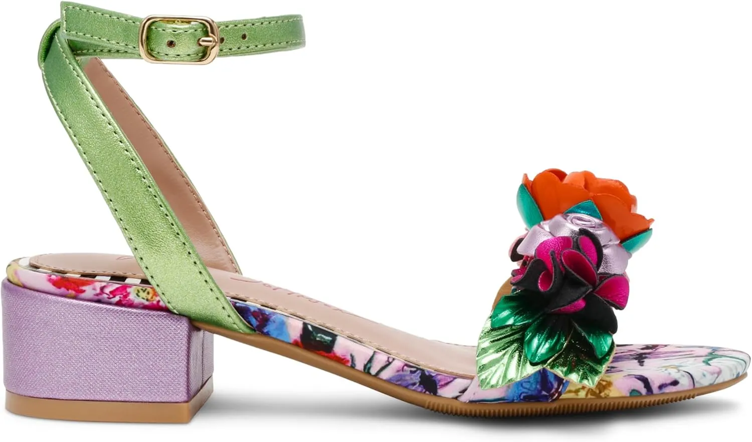 Betsey Johnson Girl's Darcy Heeled Sandal
