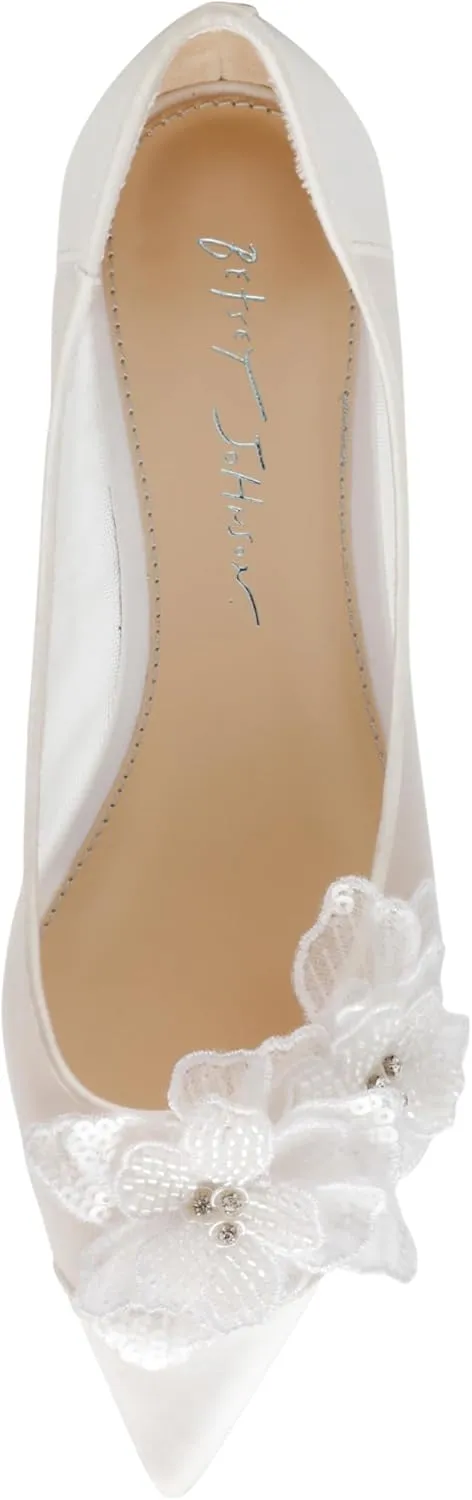 Betsey Johnson Women's Gray Ballet Flat