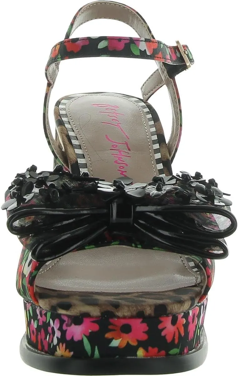 Betsey Johnson Women's Lilie Heeled Sandal