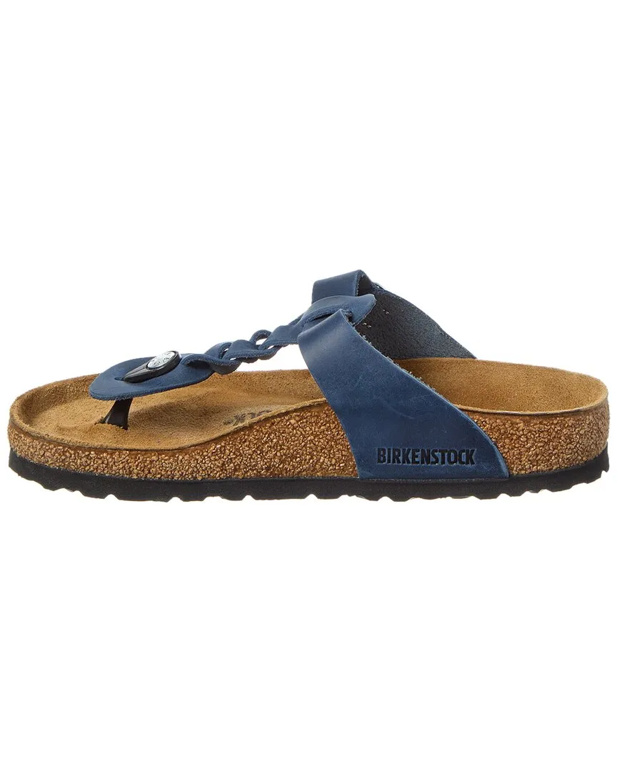 Birkenstock Gizeh Braided Oiled Leather Sandal