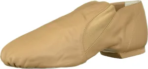 Bloch Dance Women's Elasta Bootie Leather and Elastic Split Sole Jazz Shoe