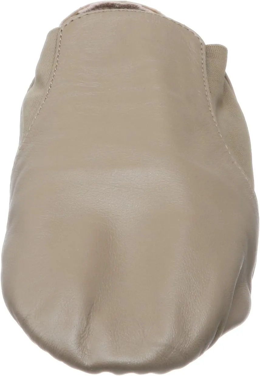Bloch Dance Women's Elasta Bootie Leather and Elastic Split Sole Jazz Shoe