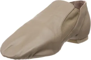 Bloch Dance Women's Elasta Bootie Leather and Elastic Split Sole Jazz Shoe