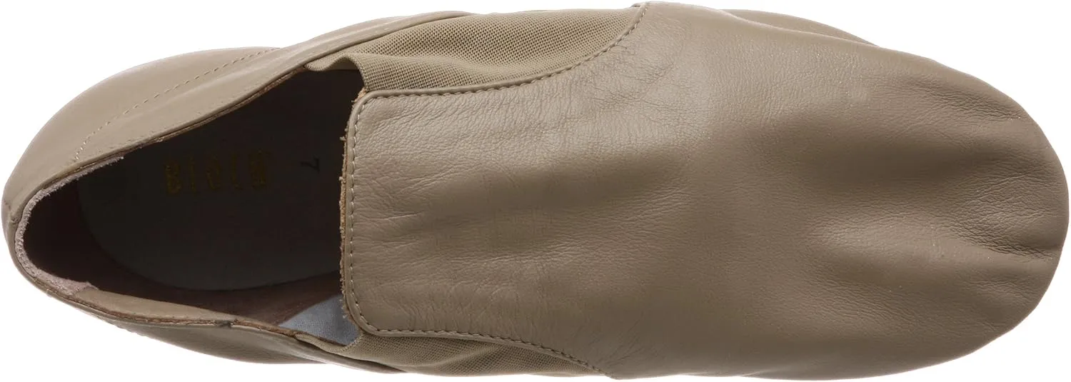 Bloch Dance Women's Elasta Bootie Leather and Elastic Split Sole Jazz Shoe