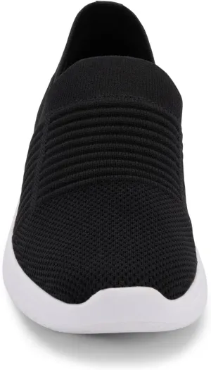 Blondo Women's Karen Sneaker, Black Knit, 9.5