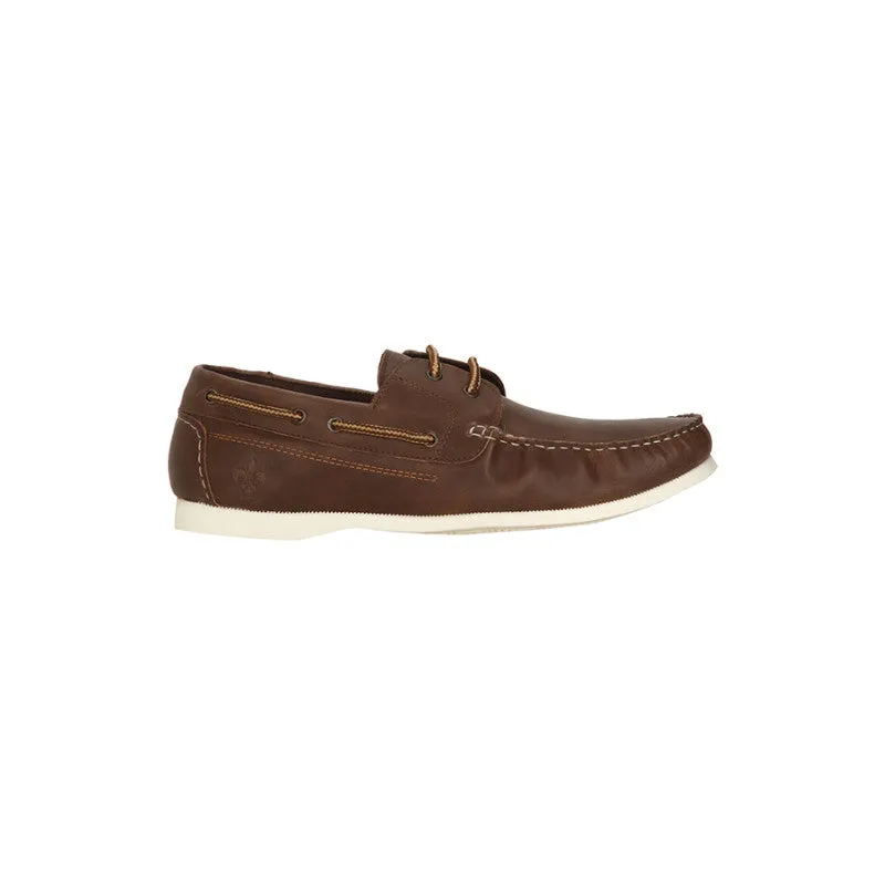 Bond Street by Red Tape Men Brown Boat Shoes