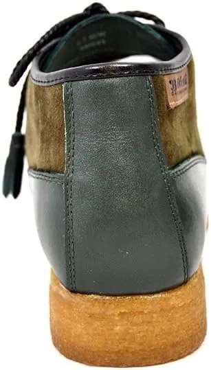 British Collection Men's Knicks Three Quarters Lace-up Leather Shoes