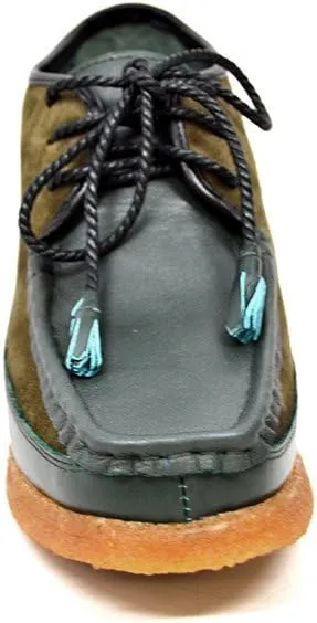 British Collection Men's Knicks Three Quarters Lace-up Leather Shoes