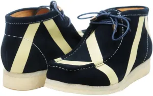 British Walker, Designer Mens Shoe Walkers Stripe Vintage Lace Up, Handmade Shoes for Men with Superior Comfort & Good Looks