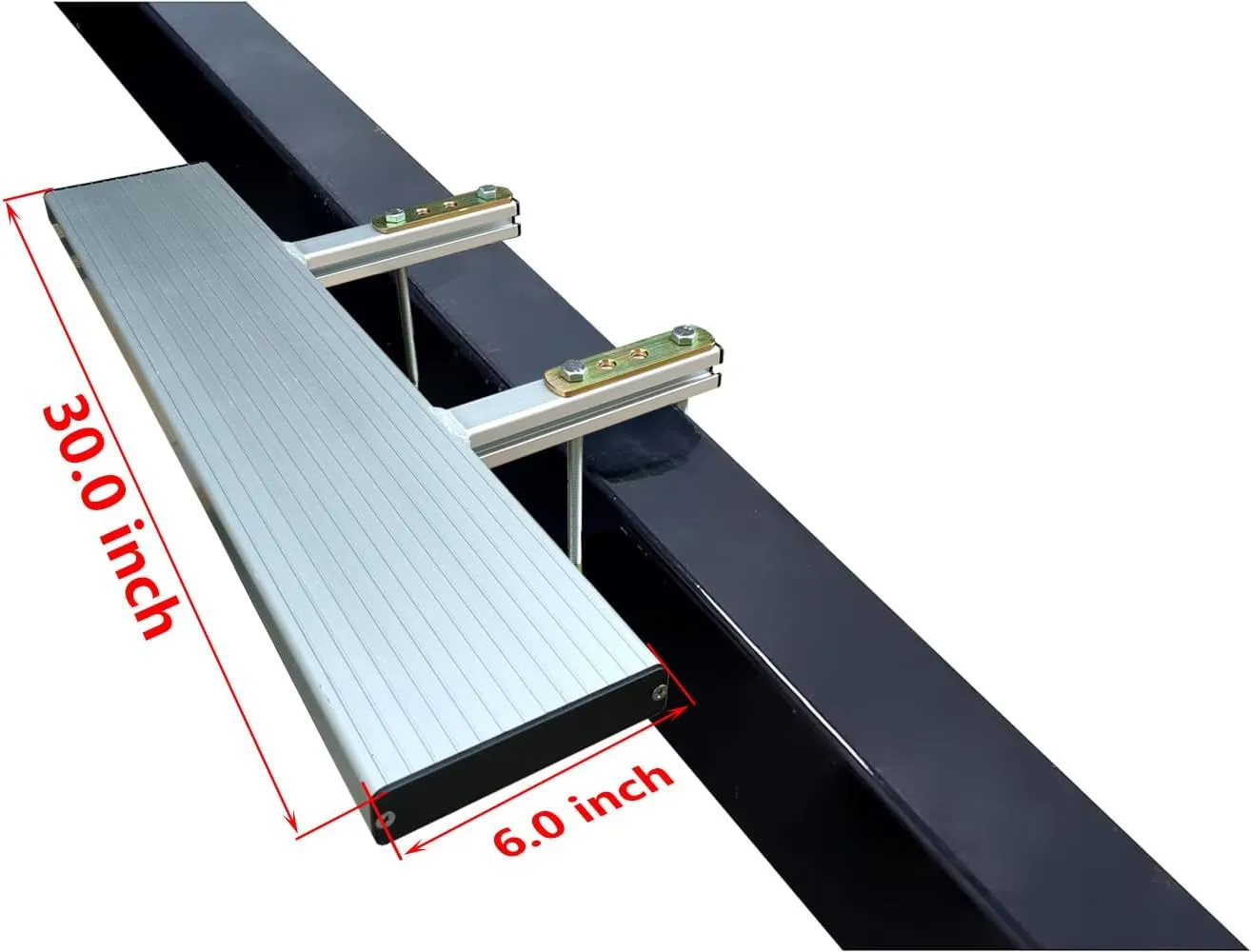 Brocraft Heavy Duty Aluminum Boat Trailer Steps/Boat Trailer Ladder