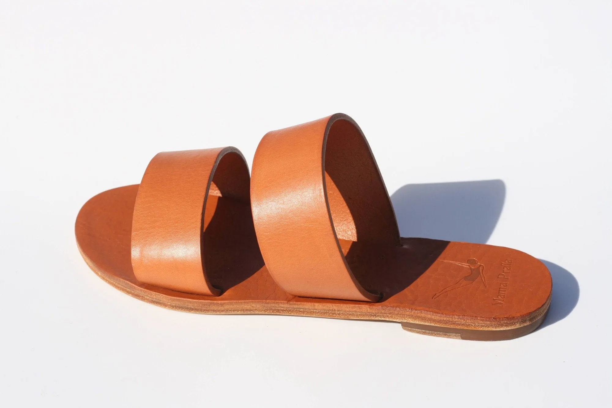Camel - Camel Sole - Two-Strap Sandals