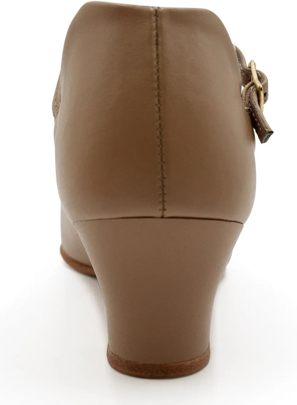 Capezio Women's Jr. Footlight Character Shoe,Caramel,6 M US