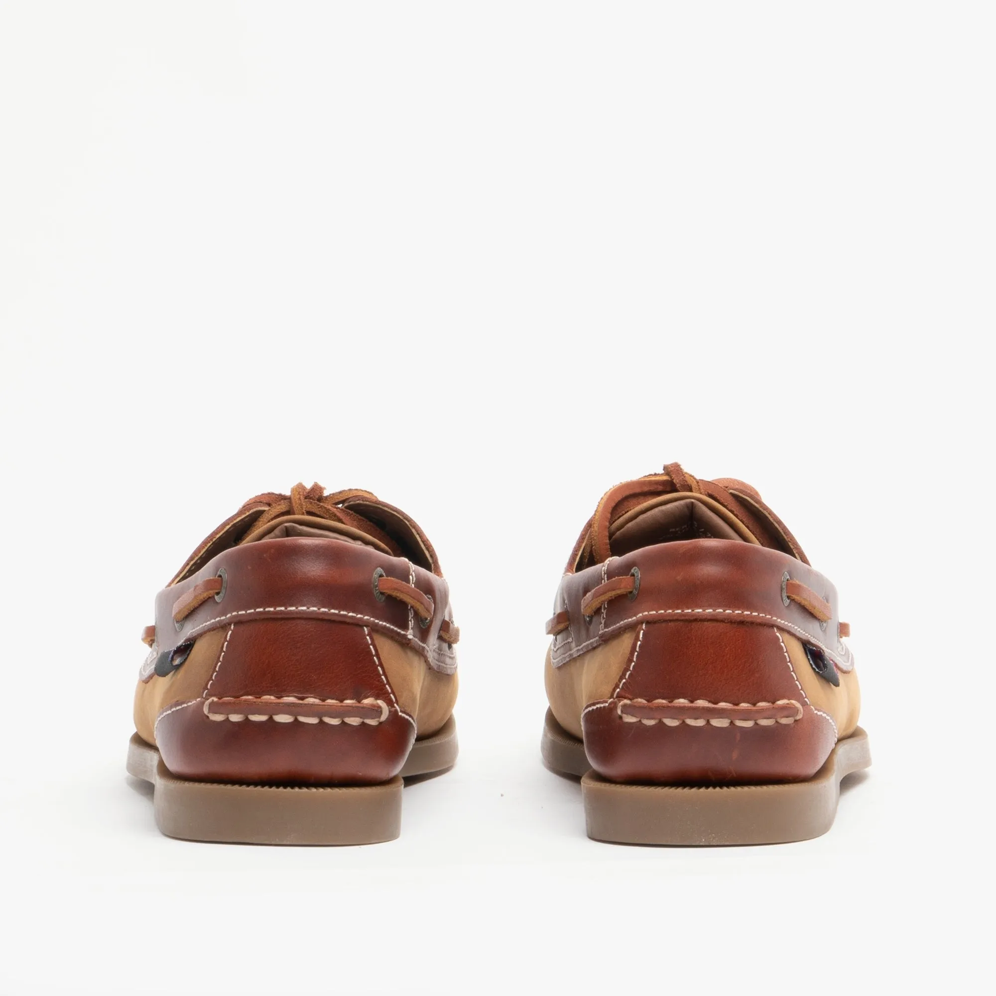 Chatham BERMUDA G2 Mens Nubuck Leather Boat Shoes Walnut/Seahorse