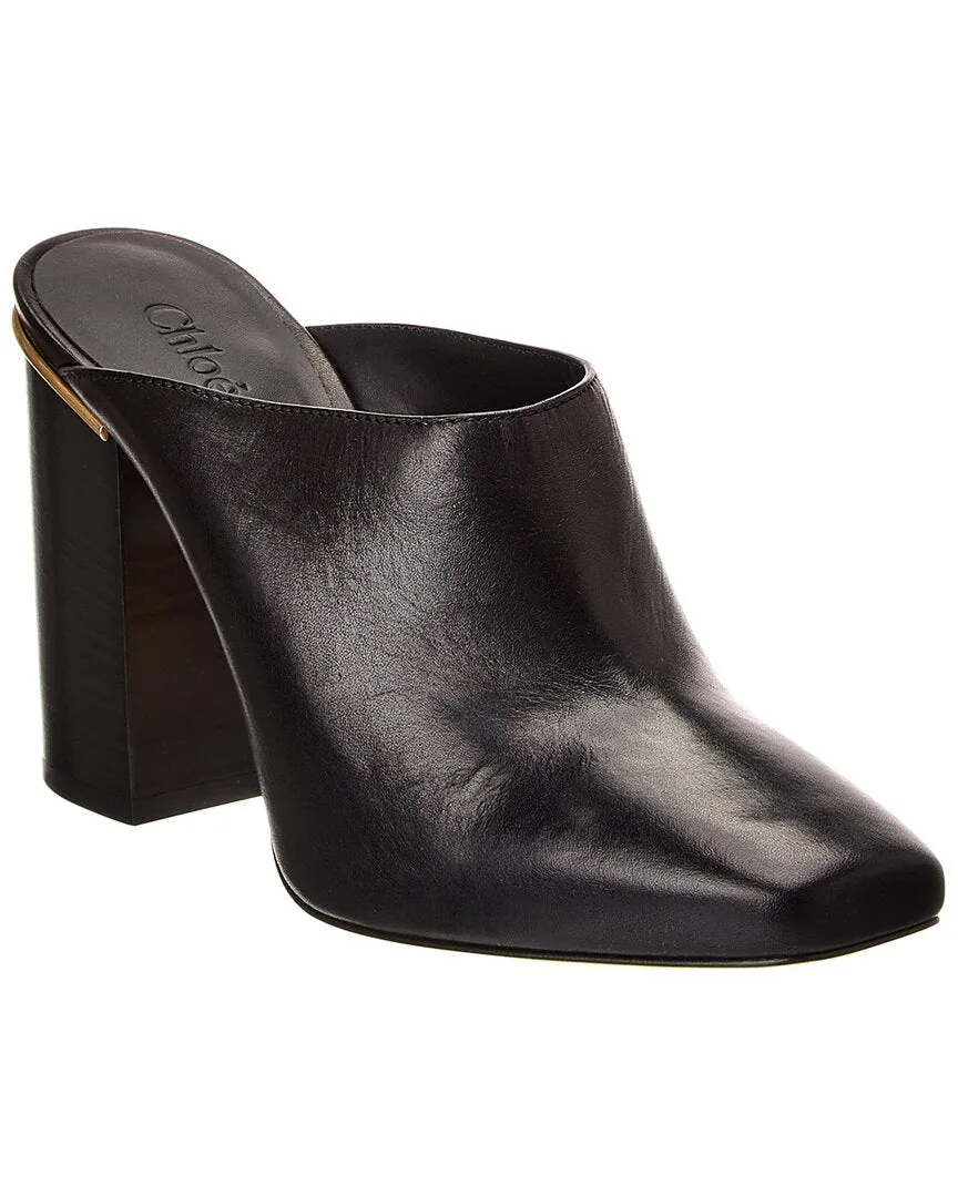 Chloé Ambre Leather Mule