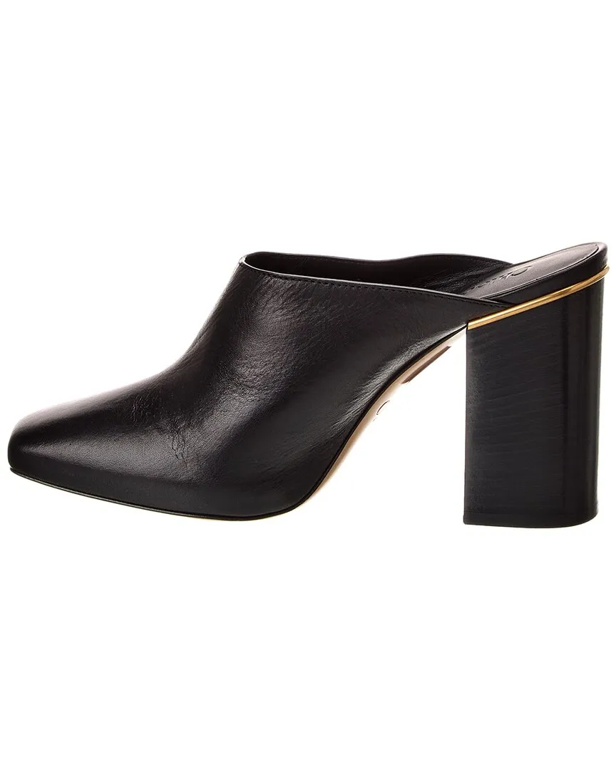 Chloé Ambre Leather Mule