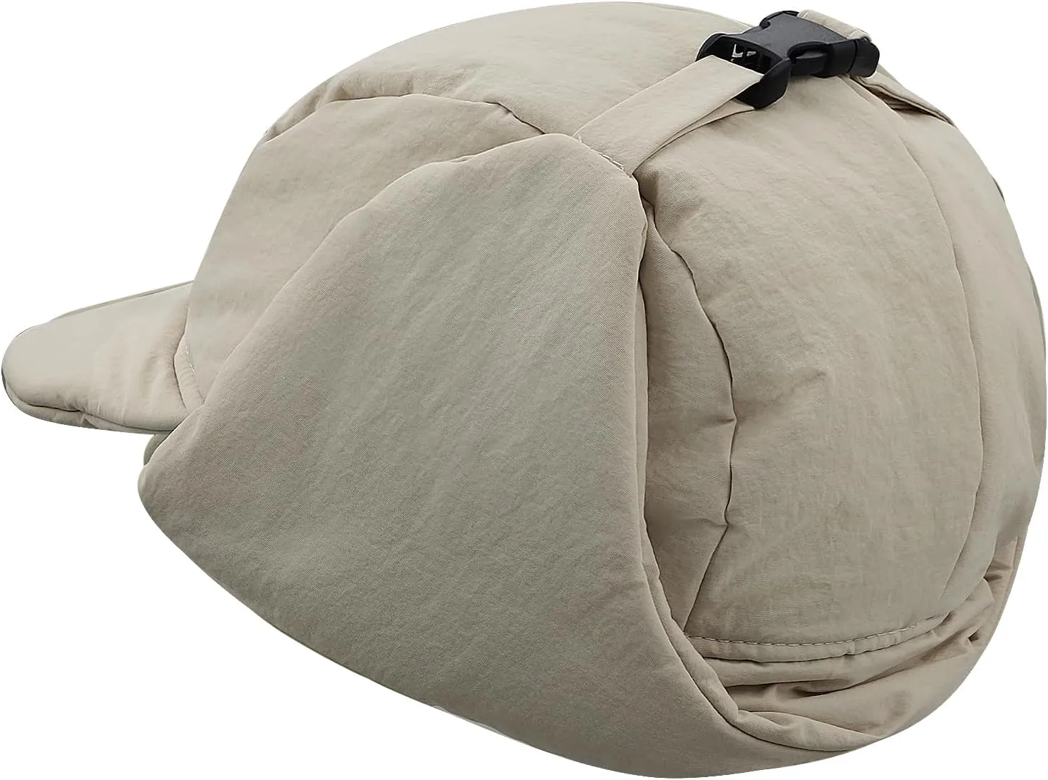 Clakllie Waterproof Trapper Hat for Men Women Windproof Winter Hats with Visor Earflaps Trooper Russian Ushanka Cap