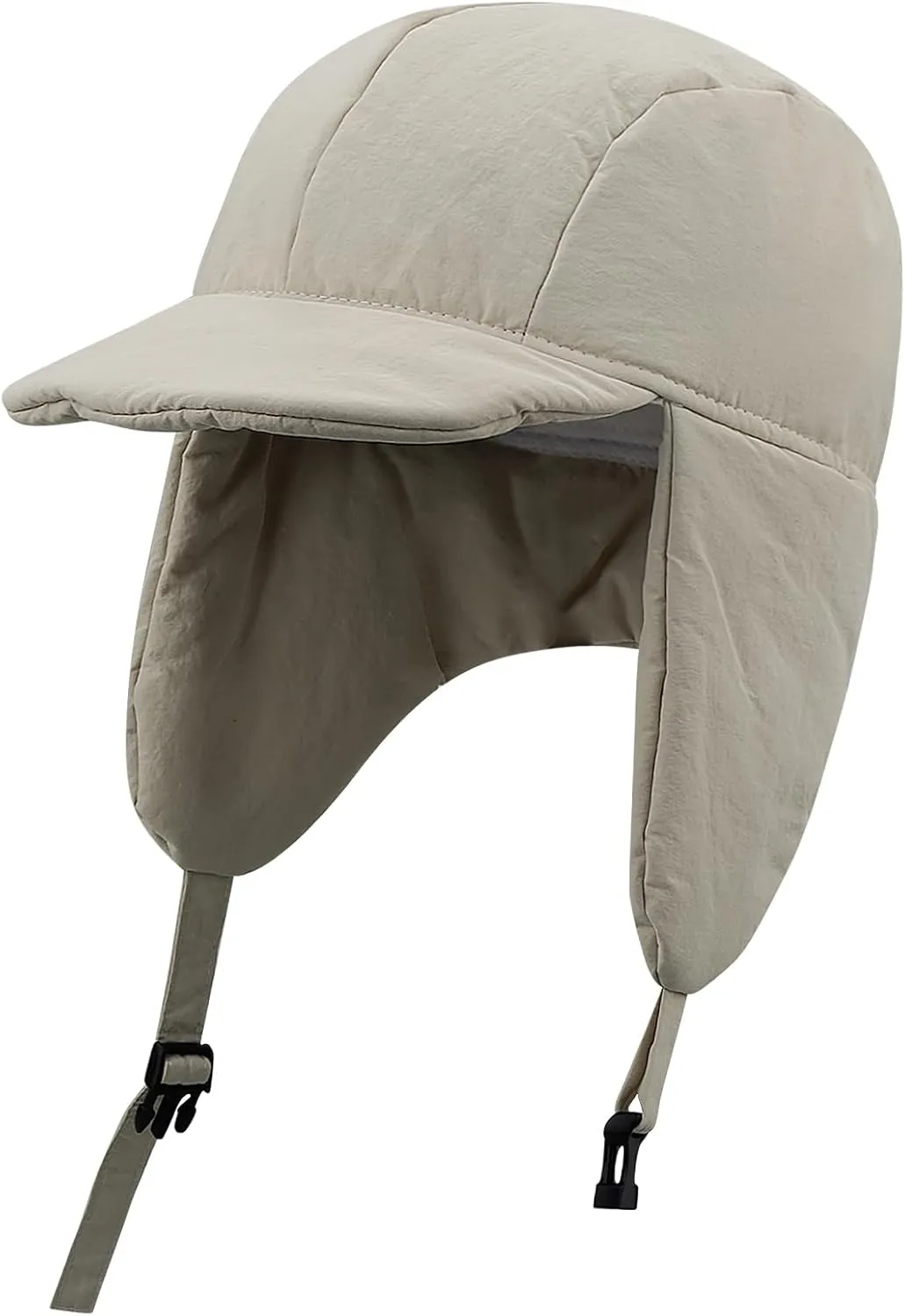 Clakllie Waterproof Trapper Hat for Men Women Windproof Winter Hats with Visor Earflaps Trooper Russian Ushanka Cap