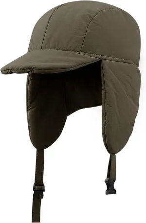 Clakllie Waterproof Trapper Hat for Men Women Windproof Winter Hats with Visor Earflaps Trooper Russian Ushanka Cap