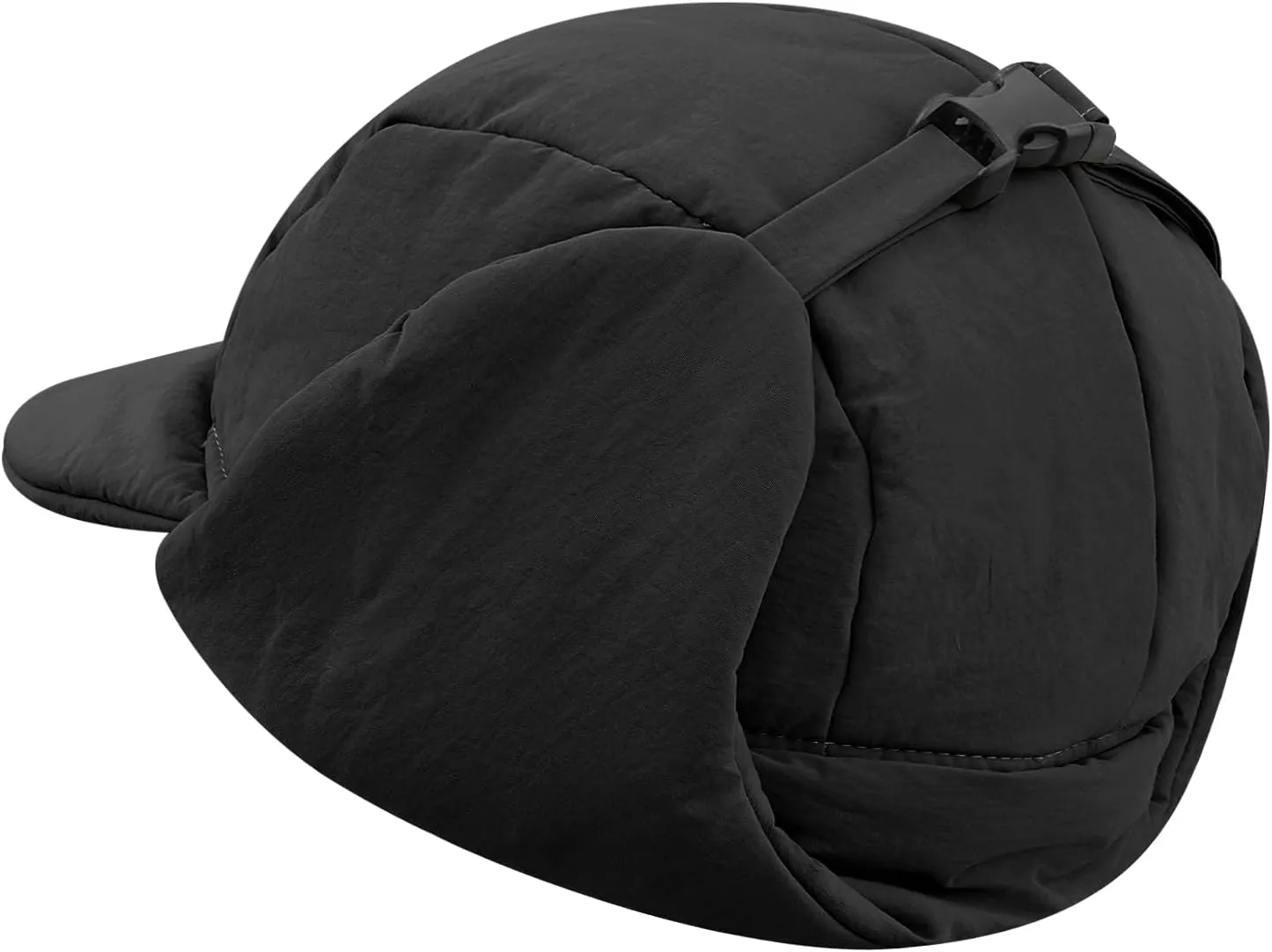 Clakllie Waterproof Trapper Hat for Men Women Windproof Winter Hats with Visor Earflaps Trooper Russian Ushanka Cap