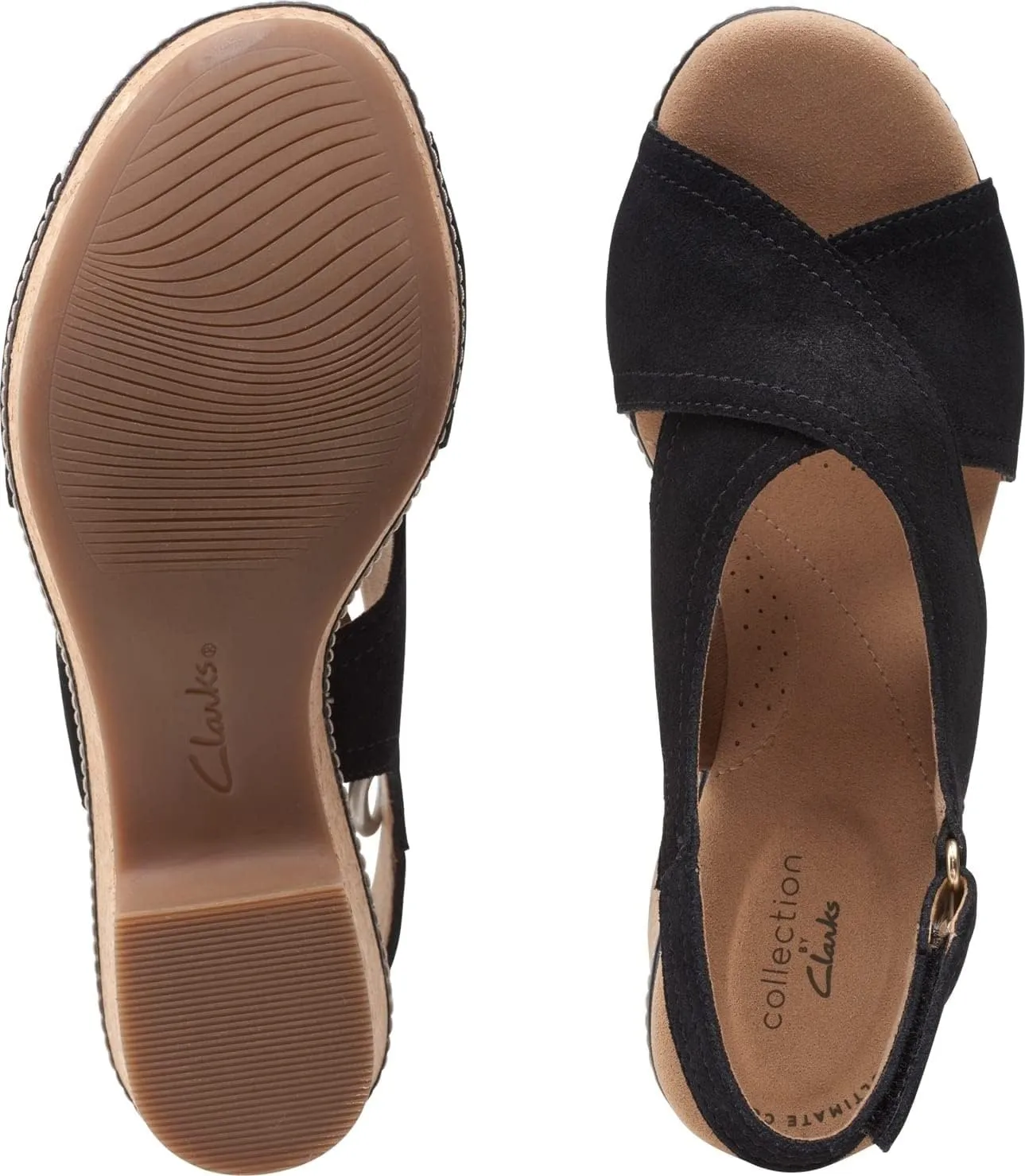 Clarks Women's Giselle Cove Wedge Sandal