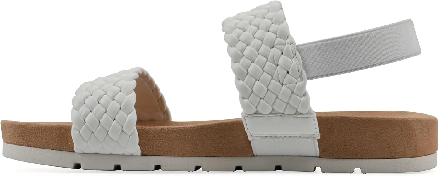 CLIFFS BY WHITE MOUNTAIN Women's Treat Double Strap Sling-Back Sandal