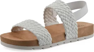 CLIFFS BY WHITE MOUNTAIN Women's Treat Double Strap Sling-Back Sandal