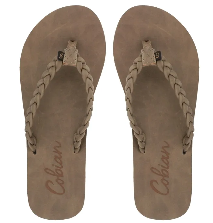 Cobian Tan Braided Pacifica Women's Sandal PBR20-TAN